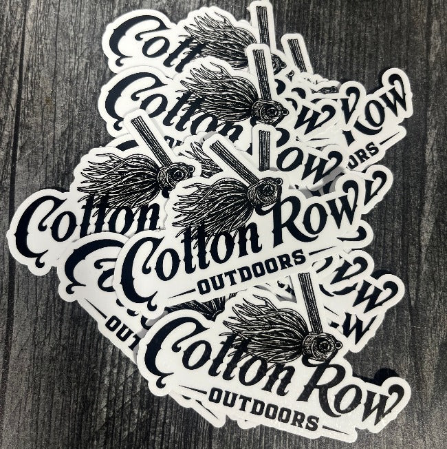 Cotton Row Outdoors Die Cut Sticker