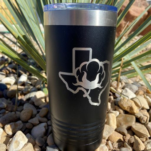 Custom Cotton Row 20oz Tumbler