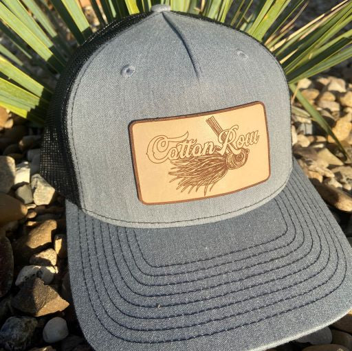 Leather Patched Swim Jig Cap