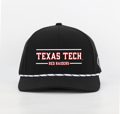 Texas Tech Red Raiders Performance Mesh Rope Snapback Hat