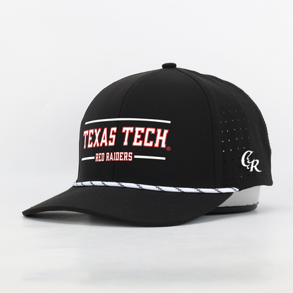 Texas Tech Red Raiders Performance Mesh Rope Snapback Hat
