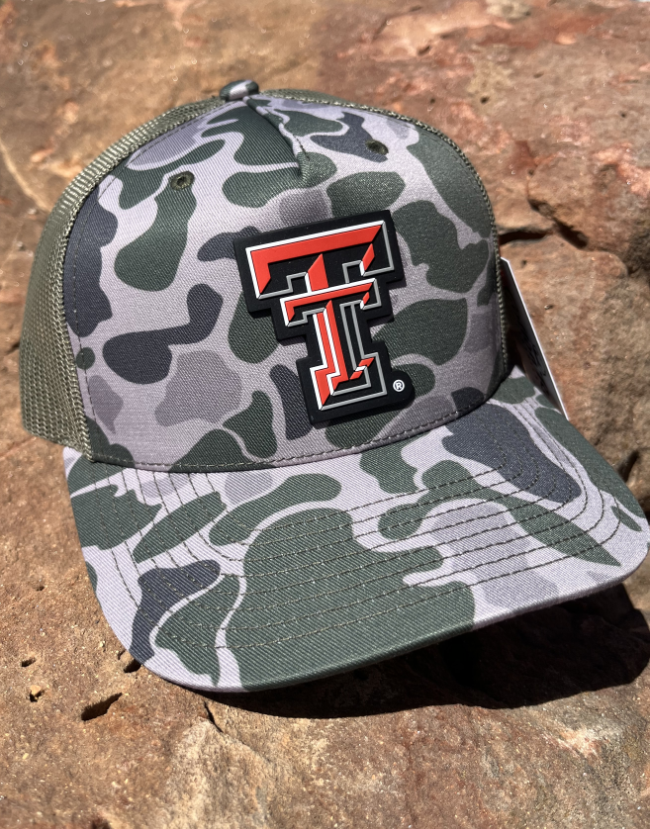 Duck Camo Rubber TTU Patched Hat