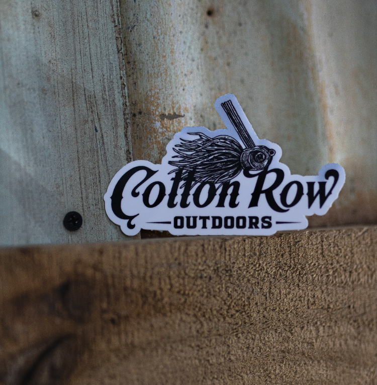 Cotton Row Outdoors Die Cut Sticker