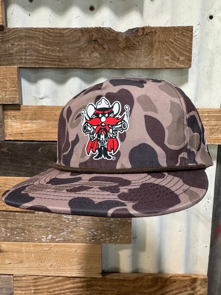 Raider Red Vintage Camo Rope Cap – Cotton Row Clothier