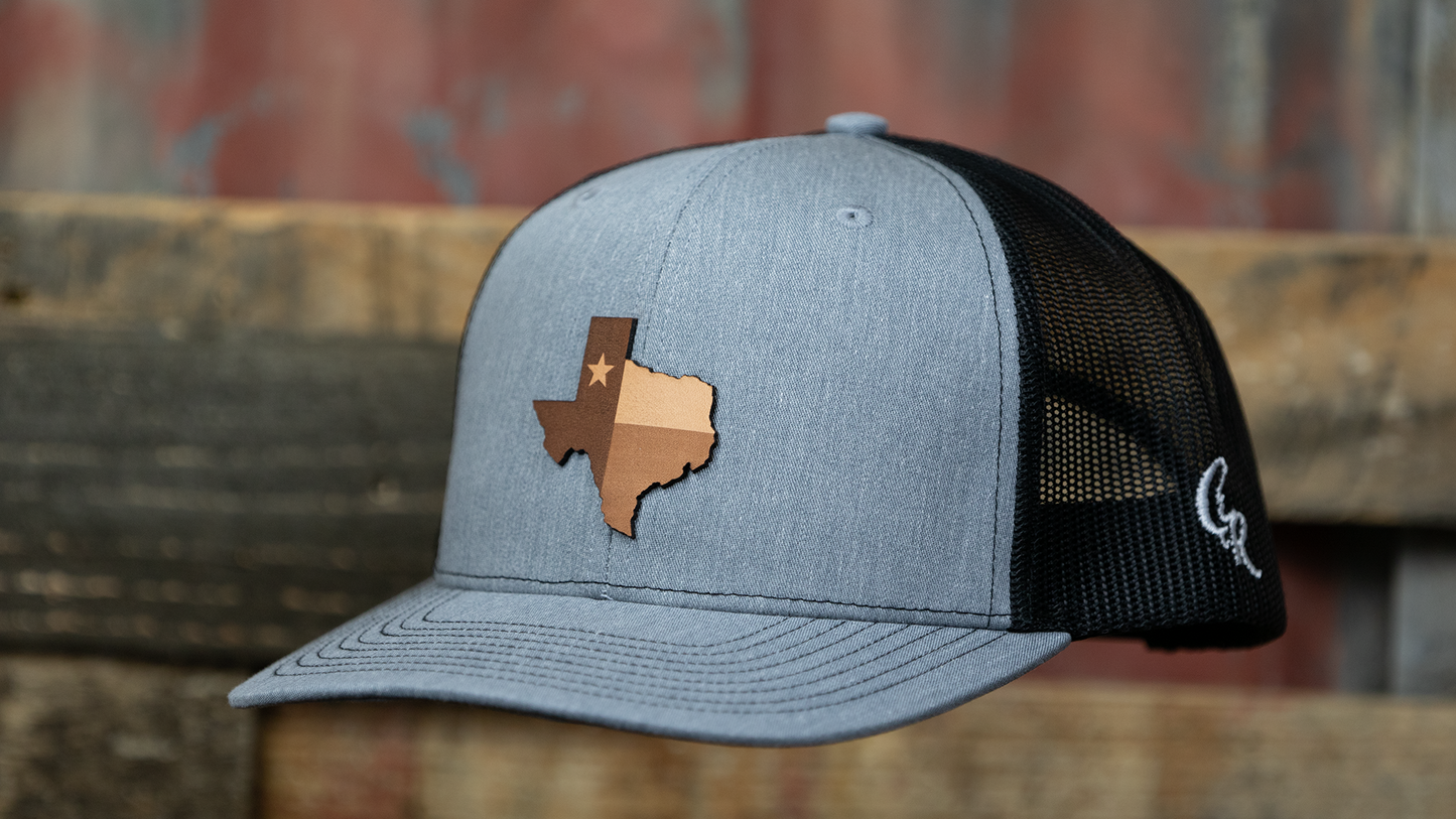 Heather Gray/Black Mesh