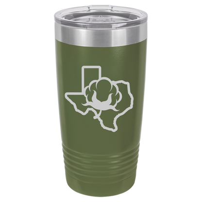 Custom Cotton Row 20oz Tumbler