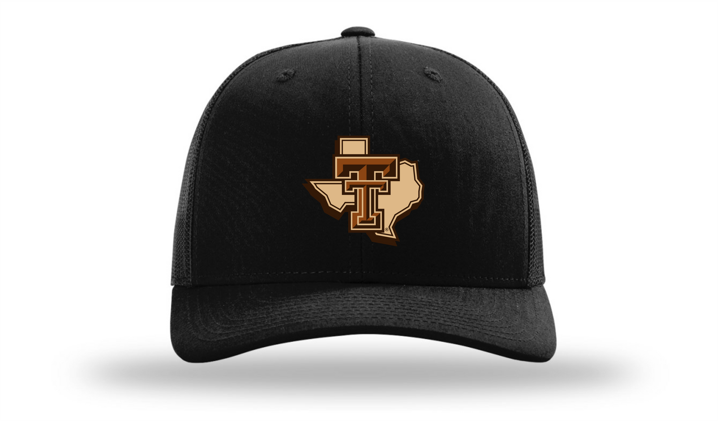 Texas Double T Leather Patched Hat