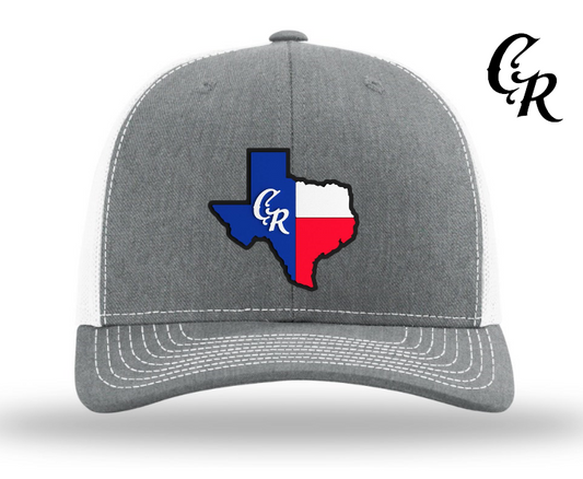 CR Rubber PVC Texas Patched Hat