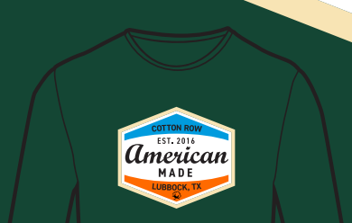 American Made Dark Green - Short Sleeve