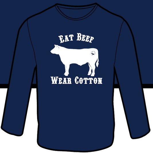 Eat Beef. Wear Cotton. LS