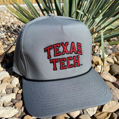 TEXAS TECH- Structured Rope Cap