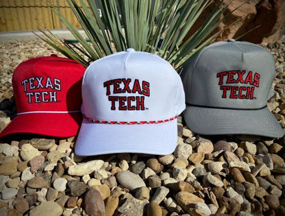 TEXAS TECH- Structured Rope Cap