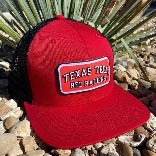 Texas Tech Red Raiders- Rubber Patch Cap