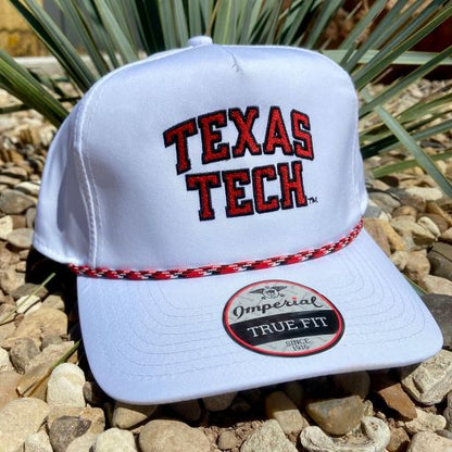 TEXAS TECH- Structured Rope Cap